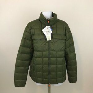Save the Duck Ultra Light Green Packable Jacket XL